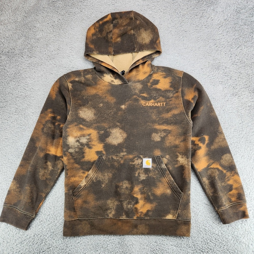 Carhartt Hoodie Boys Size L (14-16) Multicolor Pullover Hooded Sweatshirt